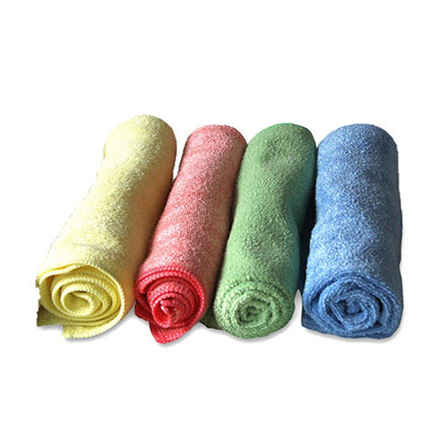 Premium Stretch Microfasertuch, gelb, 40 x 40 cm Premium Stretch Microfasertuch, gelb, 40 x 40 cm