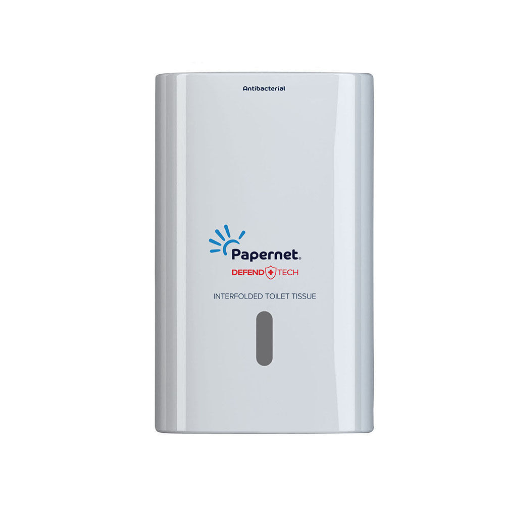 Superior Einzelblatt/ Kleinrollen Topa Spender, Kunststoff, weiß, 26,5 x 16,5 x 13,5 cm