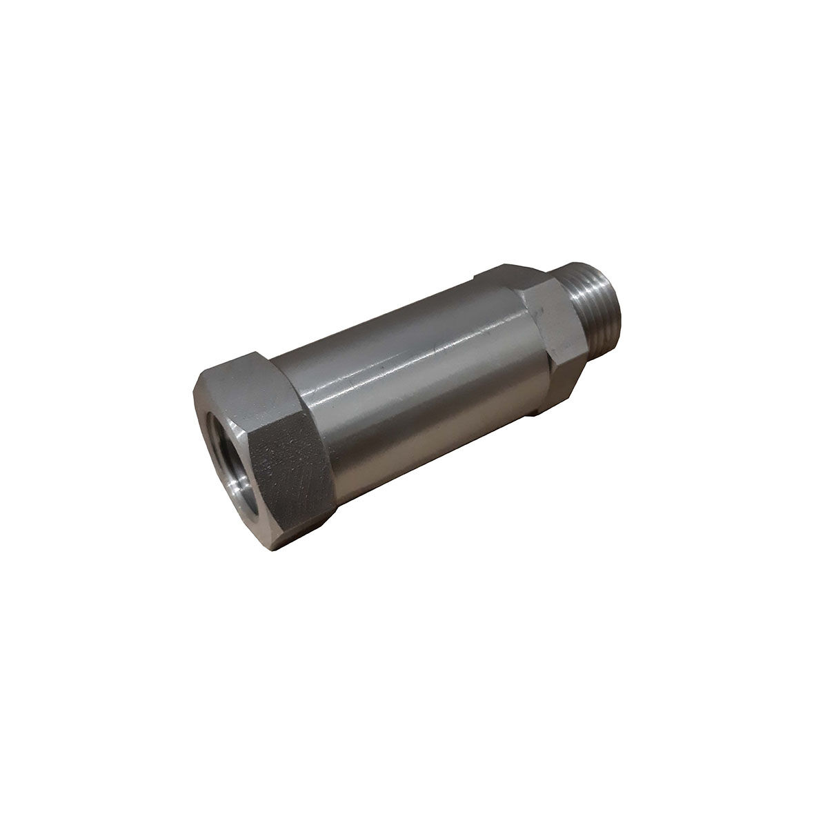 Hochdruck Inline Filter 1/2"IG - 1/2"AG Edelstahl