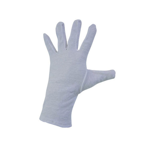 Baumwollhandschuh Blanc, Gr. M / 8