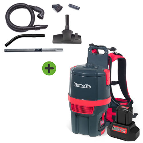 Numatic Batterie-Rucksacksauger RSB150NX/1 Numatic Batterie-Rucksacksauger RSB150NX/1