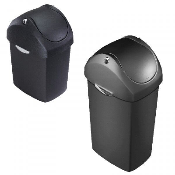 Papierkorb mit Schwingdeckel, 60 L