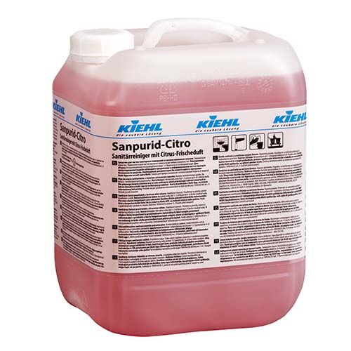 Kiehl Sanpurid-Citro Sanitärreinigrer, Citrusduft, 10 L Kanister Kiehl Sanpurid-Citro Sanitärreinigrer, Citrusduft, 10 L Kanister