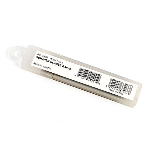 Moerman Ersatzklingen 0,4 mm, einseitig für Premium Schaber