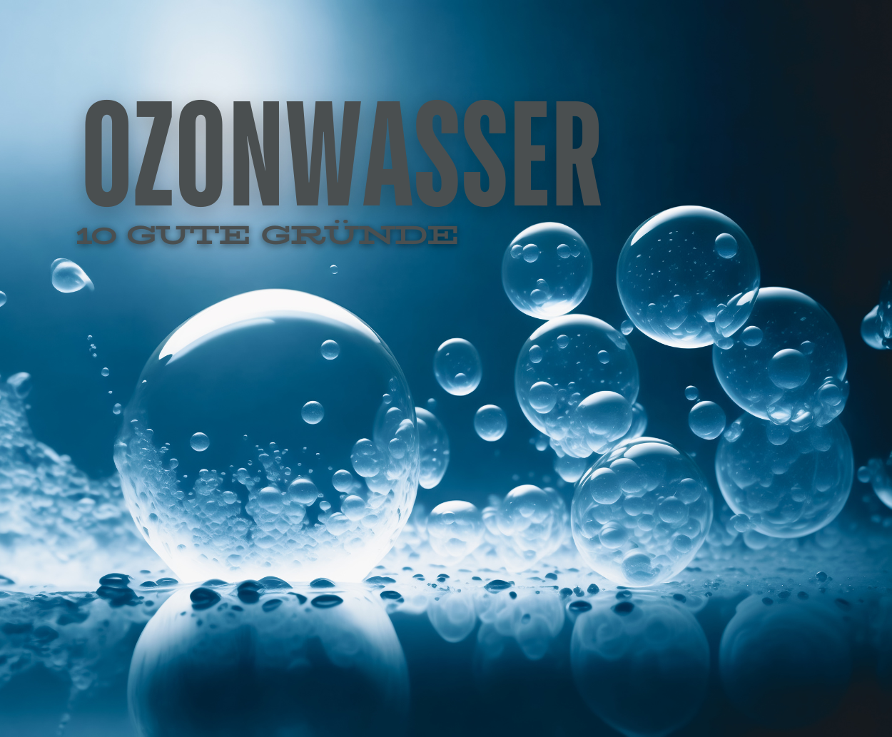 10 gute Gründe für Ozonwasser