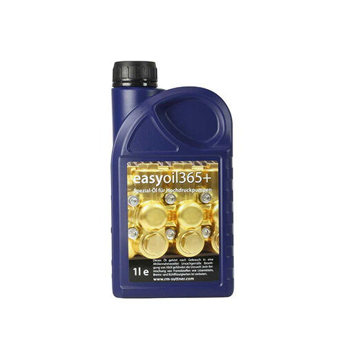 Öl easyoil 365+ für Hochdruckpumpen, 1 L Flasche Öl easyoil 365+ für Hochdruckpumpen, 1 L Flasche