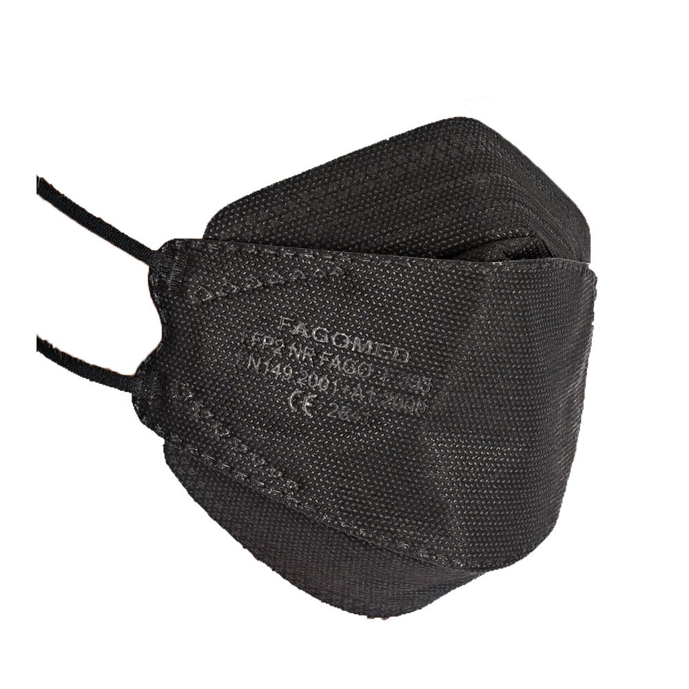 FFP2 NR Maske, schwarz, 10 St./Pack FFP2 NR Maske, schwarz, 10 St./Pack