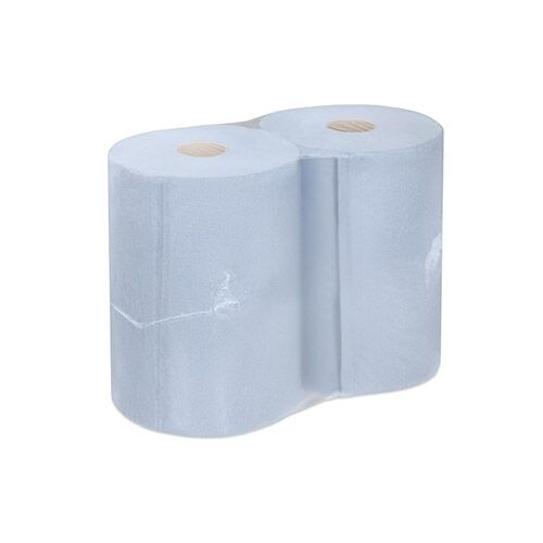 Putzrollen, 2-lagig, 1000 Blatt, Zellstoff-Mix, Blatt 30 x 35 cm, 2 Rollen, 30 Pack