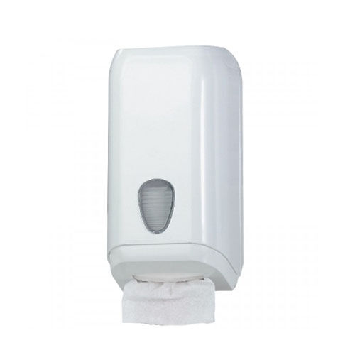 Einzelblatt Toilettenpapier-Spender, weiß Einzelblatt Toilettenpapier-Spender, weiß