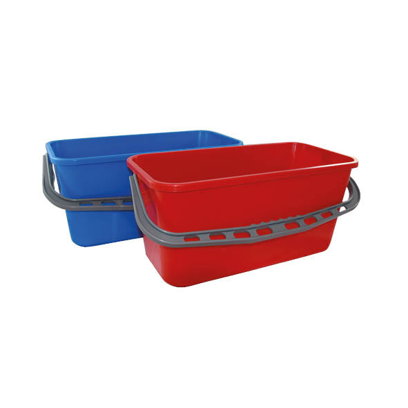 Kunststoffeimer, 14 L, rot Kunststoffeimer, 14 L, rot