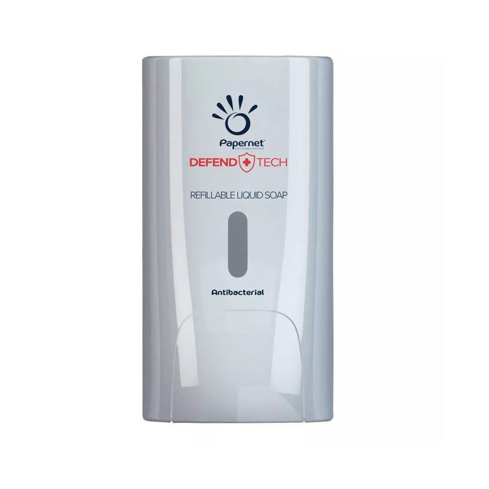 Papernet Defend Tech Wandmontierter Seifenspender, 1000 ml Papernet Defend Tech Wandmontierter Seifenspender, 1000 ml