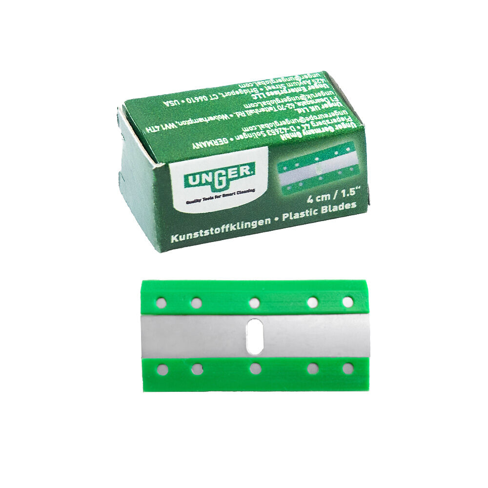 Unger Sicherheitssschaber Kunststoffklinge, 10 Stk/Pack