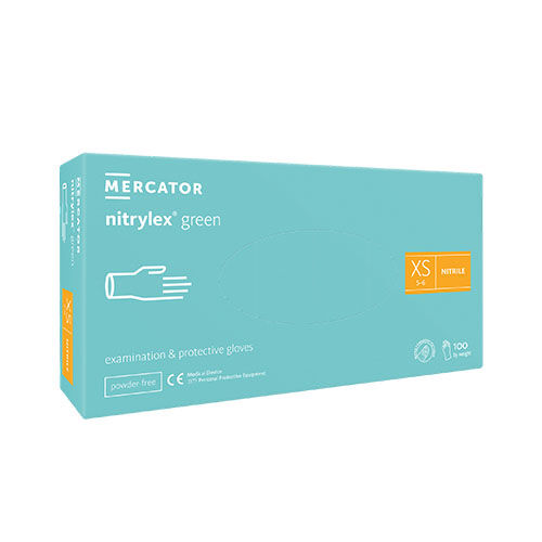 Mercator nitrylex green Nitrilhandschuhe, Gr. XS Mercator nitrylex green Nitrilhandschuhe, Gr. XS