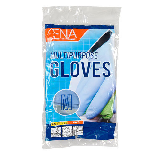 Haushaltshandschuhe ENA Multipurpose, Latex, blau, Gr. M Haushaltshandschuhe ENA Multipurpose, Latex, blau, Gr. M