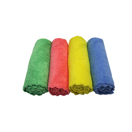 Mikrofasertuch Wave Cut, blau, 32 x 32 cm Mikrofasertuch Wave Cut, blau, 32 x 32 cm