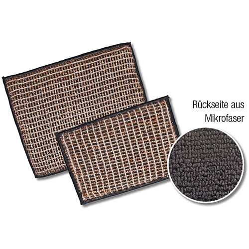Kupfertuch mit Mikrofaser-Rückseite + Schwammeinlage, 10 x 14 cm Kupfertuch mit Mikrofaser-Rückseite + Schwammeinlage, 10 x 14 cm