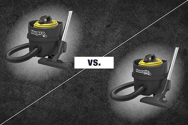 Numatic Sauger – Nupro Reflo vs. ERP180-11 