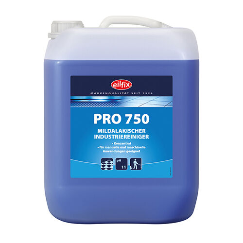 eilfix Pro-750, Industriereiniger mild alkalisch, 1 L Flasche eilfix Pro-750, Industriereiniger mild alkalisch, 1 L Flasche