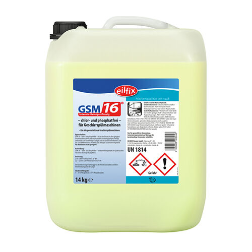 eilfix Geschirrspülmittel GSM 16 Chlor+Phosphatfrei
