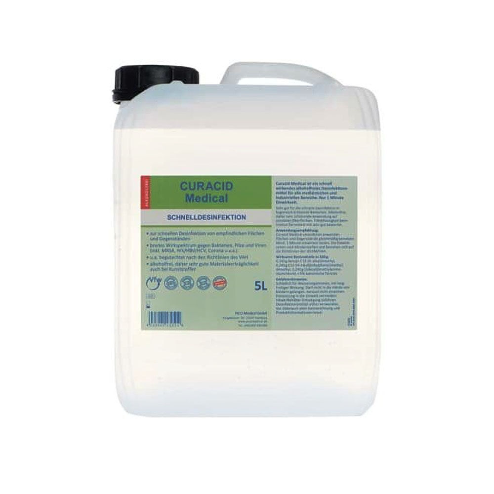 Curacid Medical Schnelldesinfektion, 5 L Kanister