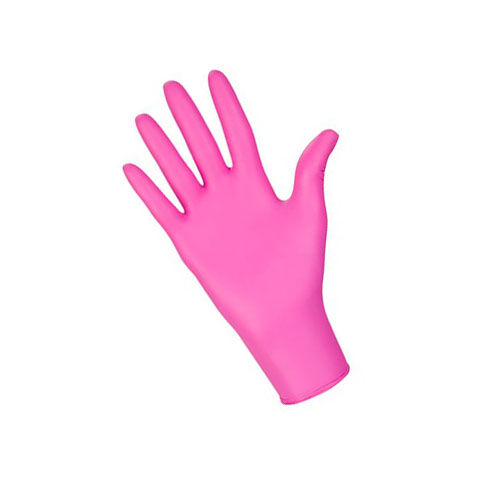 Mercator nitrylex magenta Nitrilhandschuhe, Gr. L