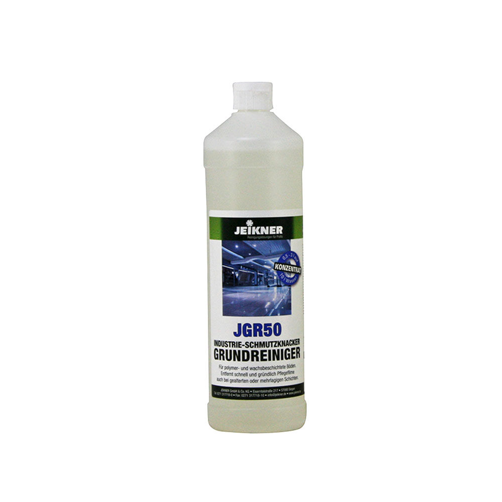 Jeikner JGR50 Industrie-Schmutzknacker Grundreiniger, 1 L Flasche Jeikner JGR50 Industrie-Schmutzknacker Grundreiniger, 1 L Flasche