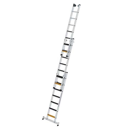 Munk Stufen-Mehrzweckleiter, 3-teilig, 6,1 m