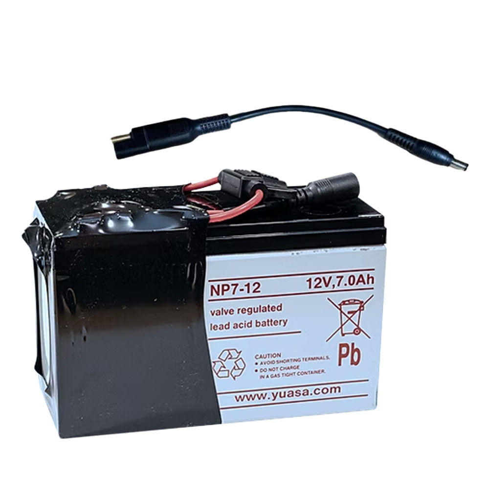 MotorScrubber Schnellwechselbatterie 12 Volt mit Adapter für Generation 3 Backpack