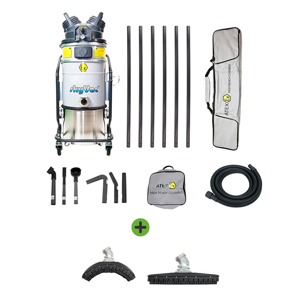 skyVac ATEX A37G Vakuum-Absaugsytem-Aktionsset