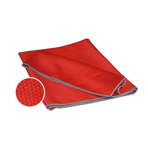 FaceLift Fishscale Mikrofaser Fenstertuch, rot, 80 x 60 cm FaceLift Fishscale Mikrofaser Fenstertuch, rot, 80 x 60 cm