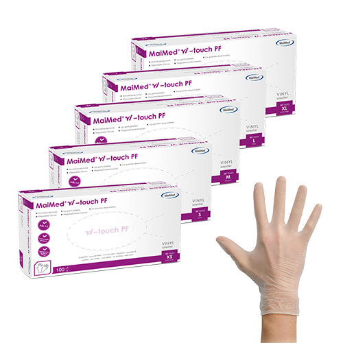 MaiMed vi-touch PF Vinylhandschuhe