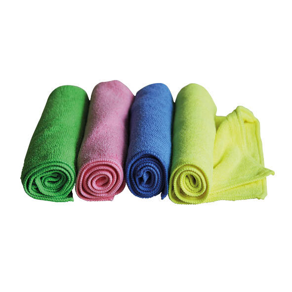 Jeikner CLASSIC Mikrofaser Frotteetuch, blau, 40 x 40 cm