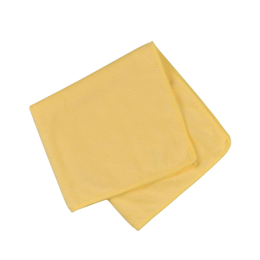 Jeikner BASIC Mikrofaser Frotteetuch, gelb, 40 x 40 cm