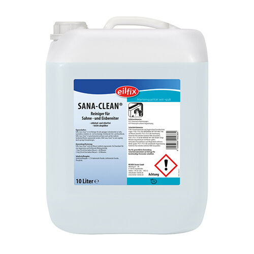 eilfix Sana-Clean, Reinigungsmittel für Sahnebereiter, 10 L Kanister