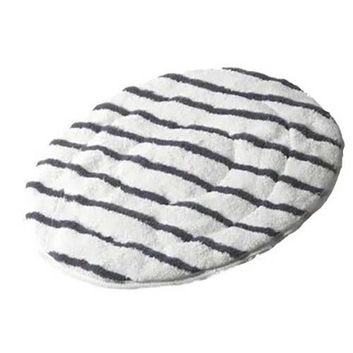 Mikrofaserpad mit grauen Borsten Mikrofaserpad mit grauen Borsten