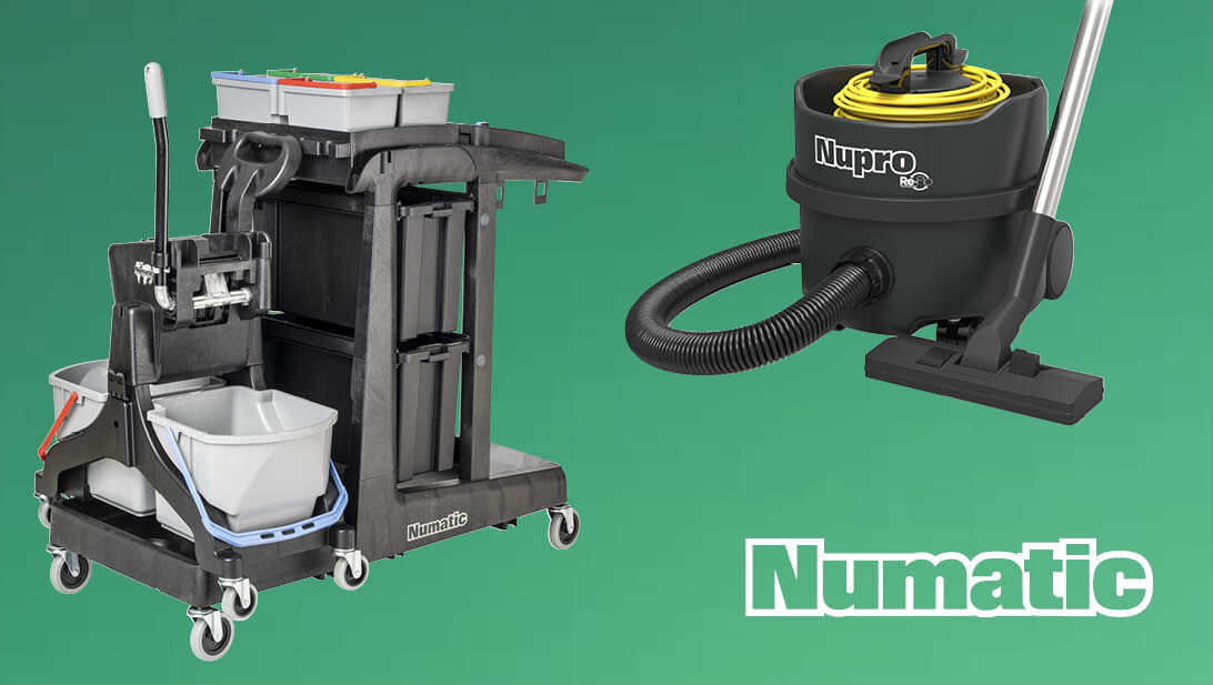 Nachhaltige Produkte von Numatic im Angebot Nachhaltige Produkte von Numatic im Angebot