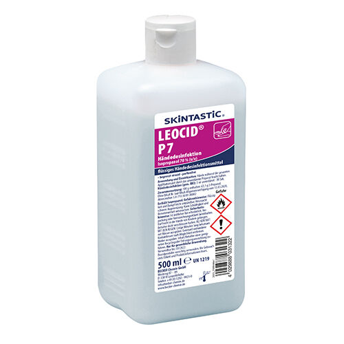 Skintastic Leocid P7 Händesinfektion, 500 ml Euroflasche Skintastic Leocid P7 Händesinfektion, 500 ml Euroflasche