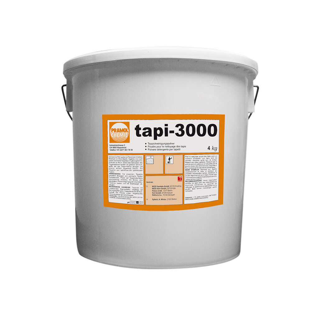 TAPI-3000 Teppichreinigungspulver, 4 kg Eimer