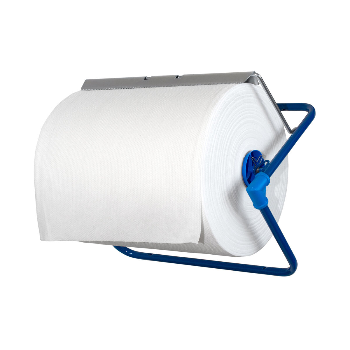 Wandhalter Metall, blau lackiert Wandhalter Metall, blau lackiert