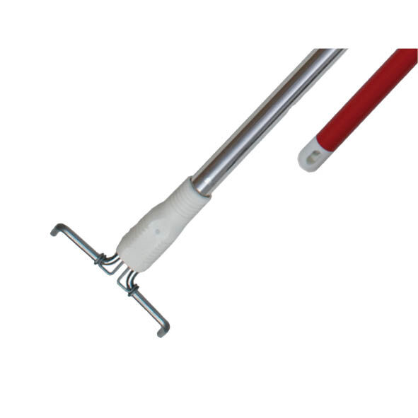 4 Loch-Besenstiel, Aluminium, 130 cm 4 Loch-Besenstiel, Aluminium, 130 cm