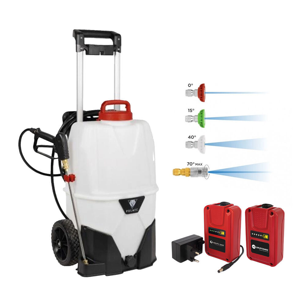 Pulmic Industrial 35 L Elektr. Sprühgerät inkl. 2 Akkus + Ladegerät