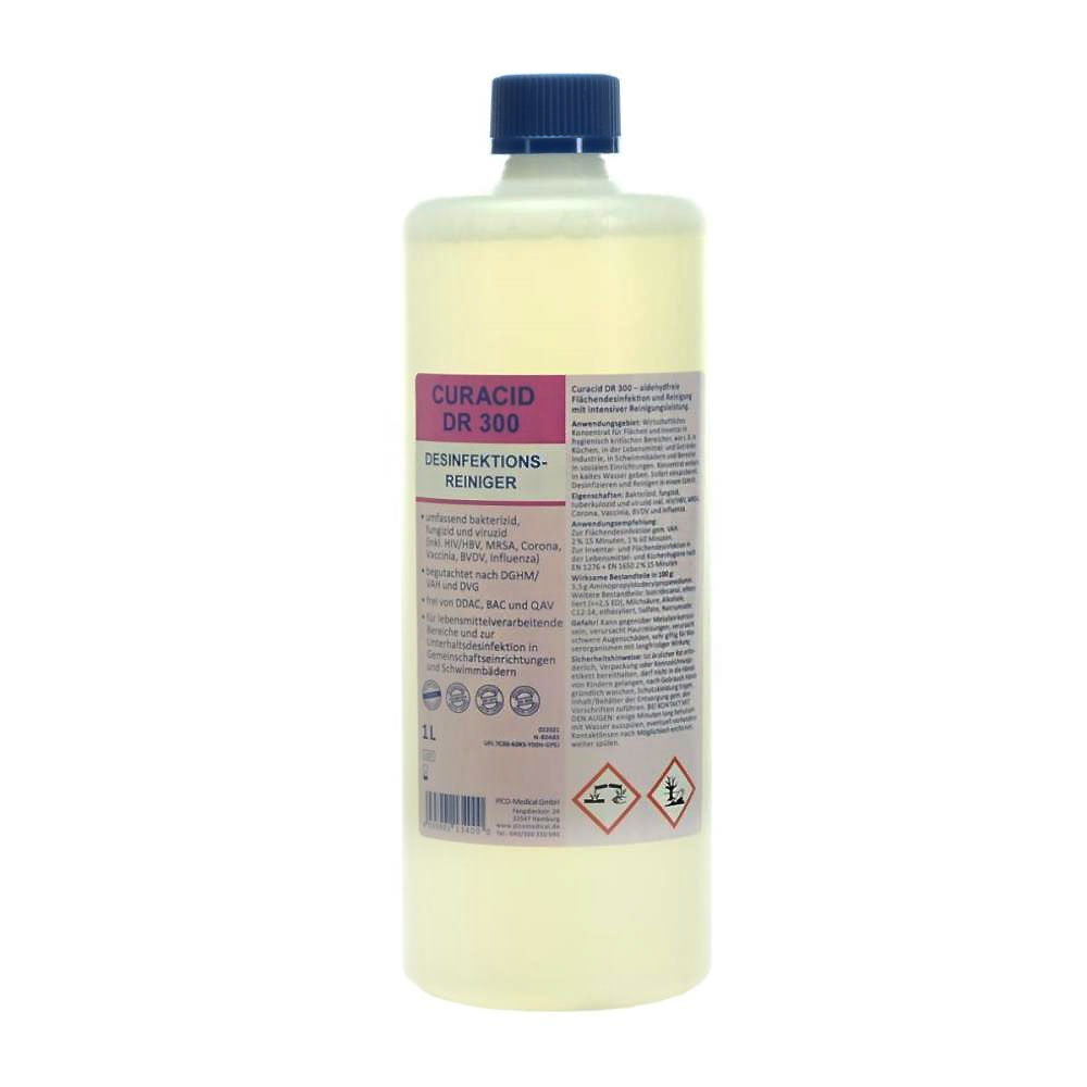 Curacid DR300 Desinfektionsreiniger (Küche), 1 L Flasche