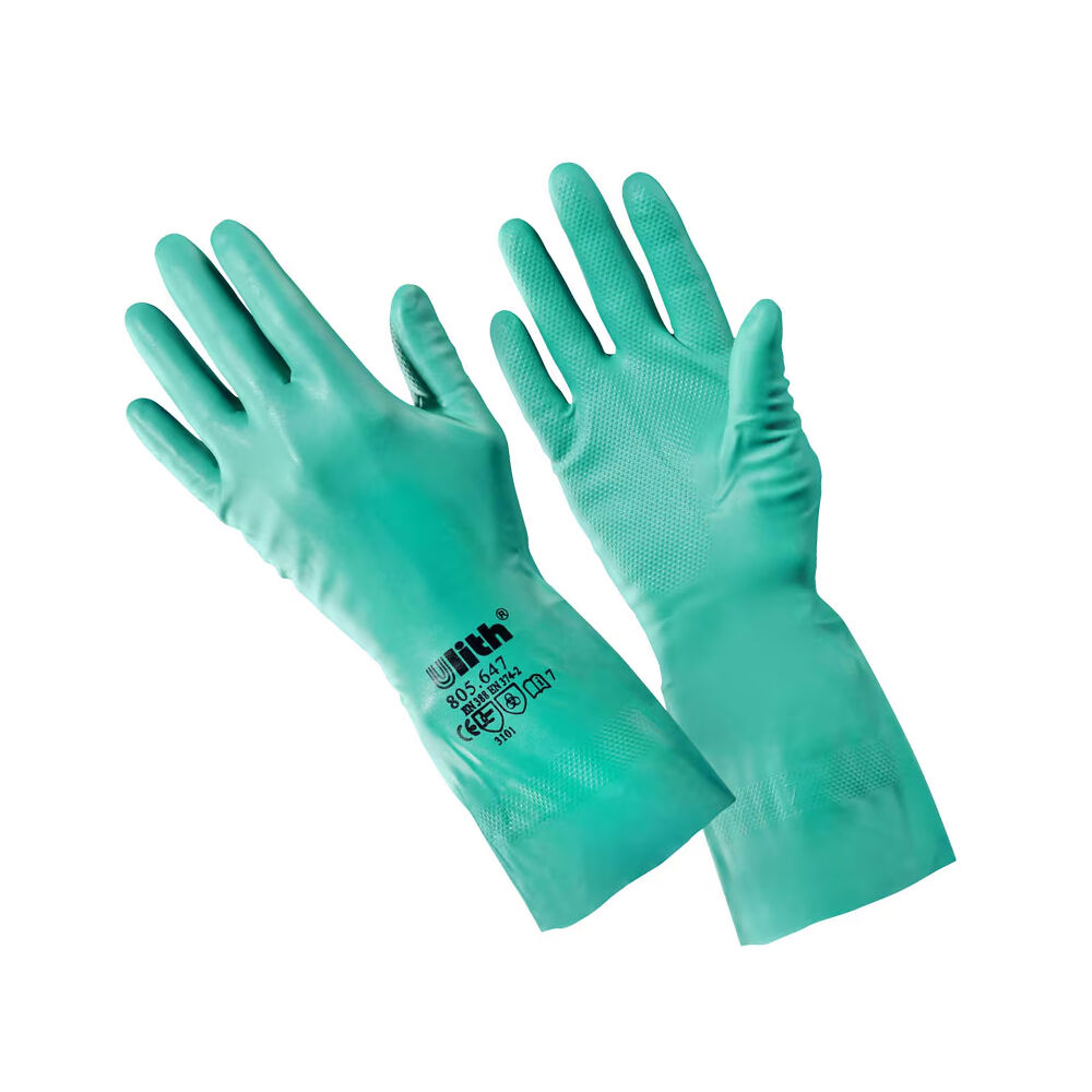 Ulith Nitril-Chemikalienschutzhandschuhe, grün, Gr. XL
