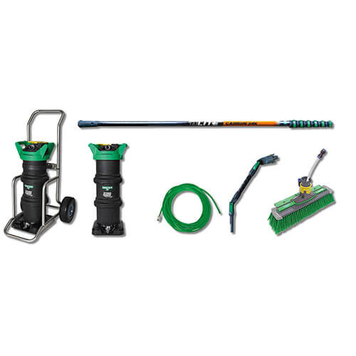 Unger HydroPower Ultra Reinwasser-Glasreinigung Set, Fortgeschrittene, ohne Karre Unger HydroPower Ultra Reinwasser-Glasreinigung Set, Fortgeschrittene, ohne Karre