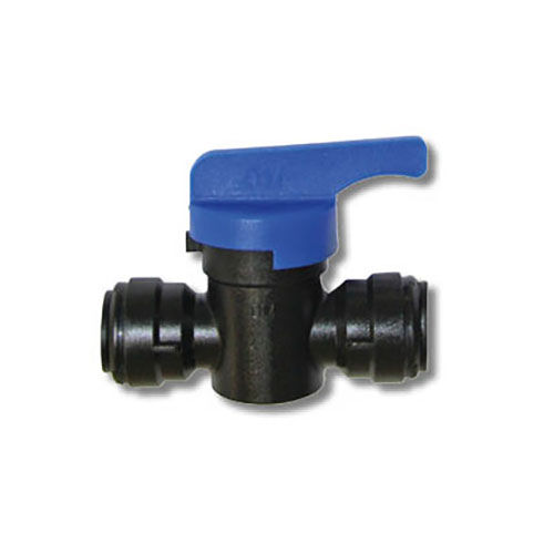 Absperrhahn mit Steckanschluss 10 mm / 10 mm Absperrhahn mit Steckanschluss 10 mm / 10 mm