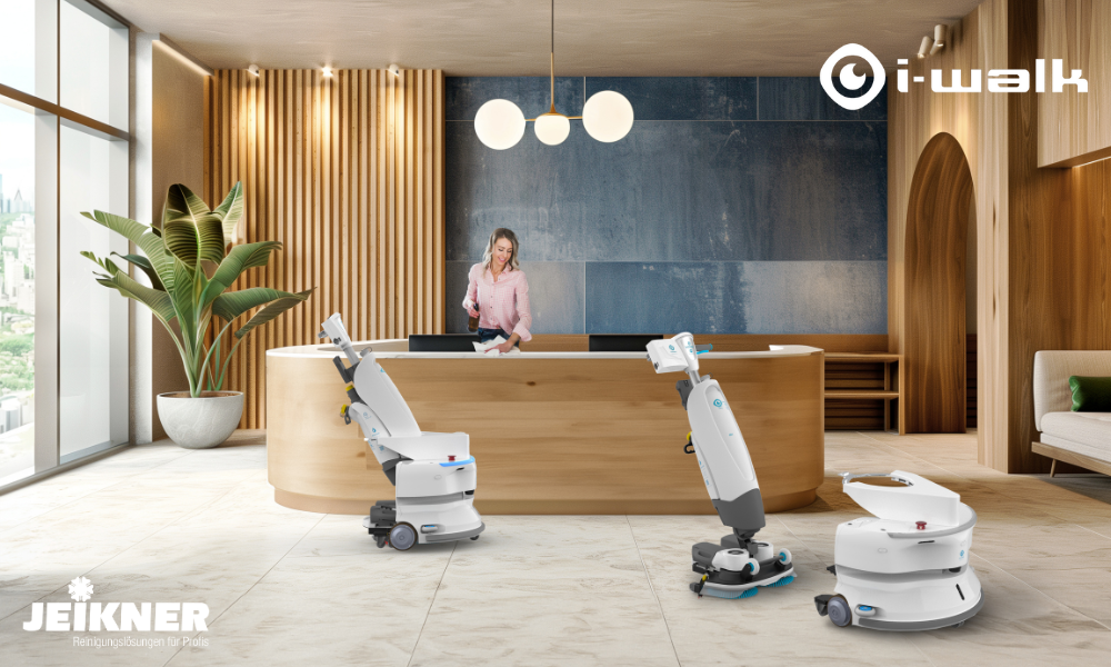 Der neue i-walk: revolutionäre Bodenreinigung mit i-mop Der neue i-walk: revolutionäre Bodenreinigung mit i-mop