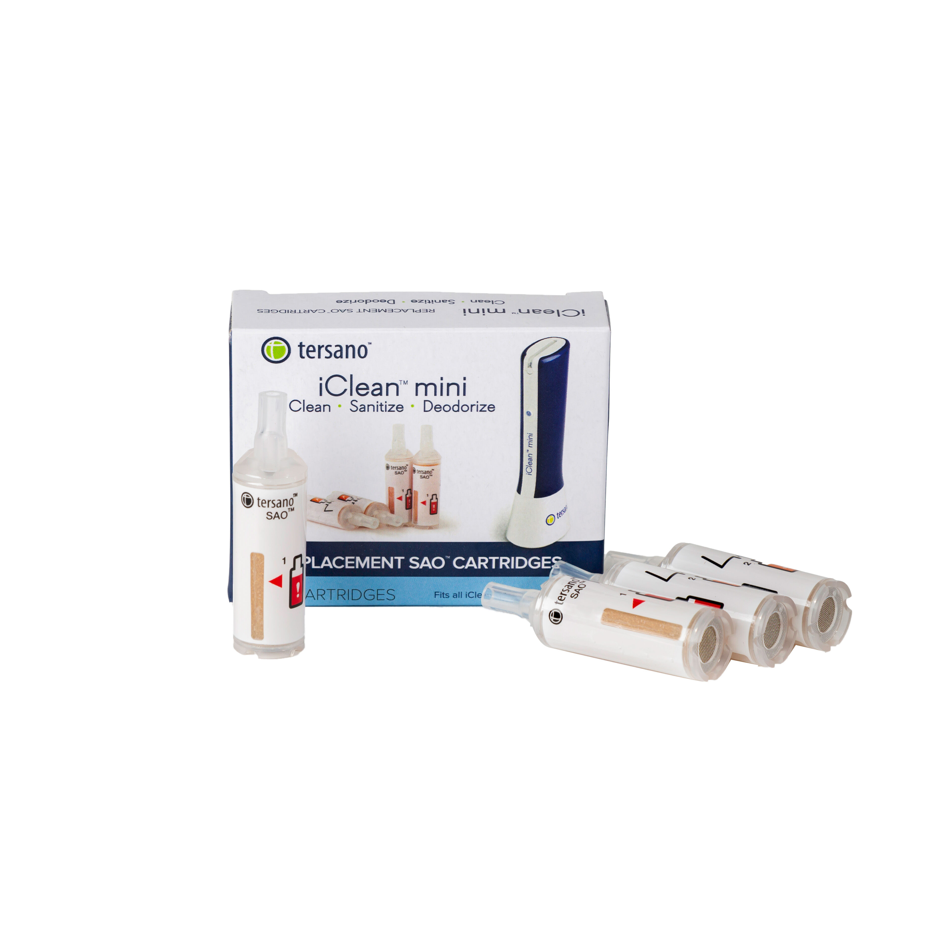tersano iClean Mini Ersatzpatronen für Ozongenerator Handheld tersano iClean Mini Ersatzpatronen für Ozongenerator Handheld