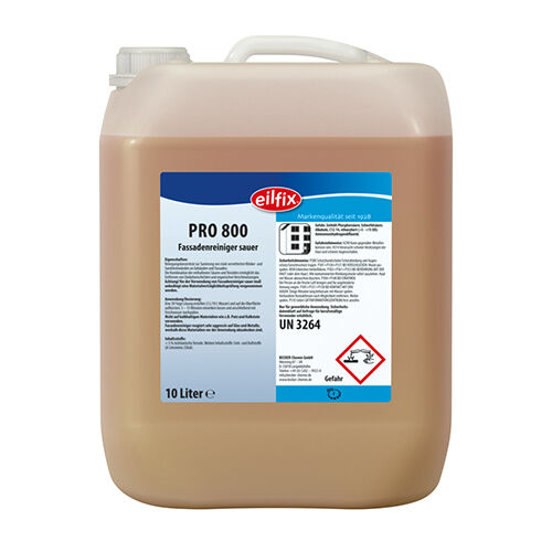 eilfix Pro-800, Fassadengrundreiniger sauer