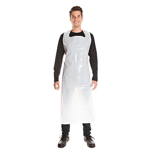 PE-Schürzen mit Bändern PE-Schürzen mit Bändern