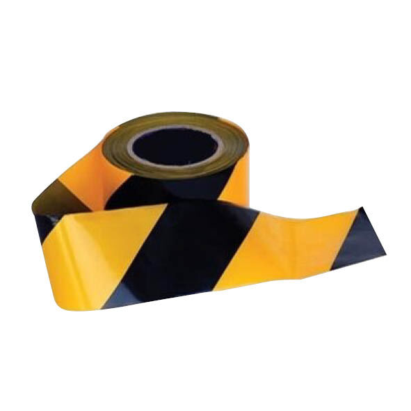 Absperrband gelb /schwarz, 500 m